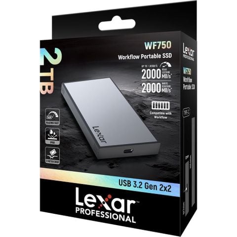 Ổ cứng di dộng SSD Lexar 2TB Professional Workflow