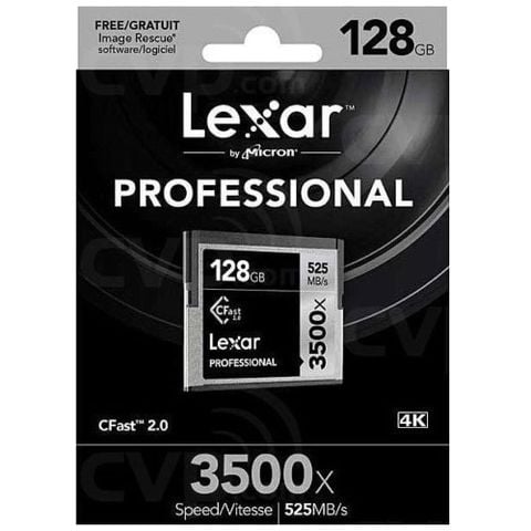 Thẻ nhớ Lexar Professional 3500x CFast 2.0 128GB