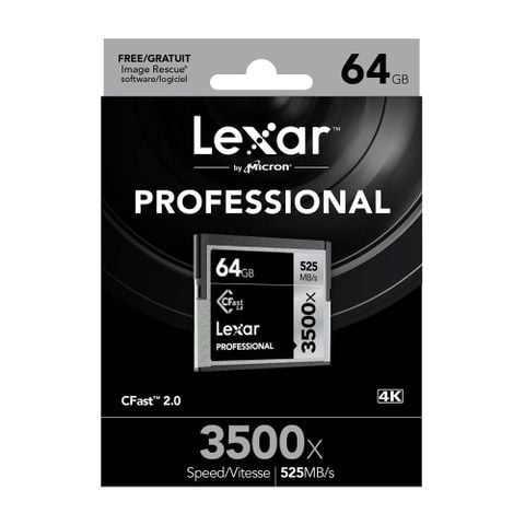 Thẻ nhớ Lexar Professional 3500x CFast 2.0 64GB