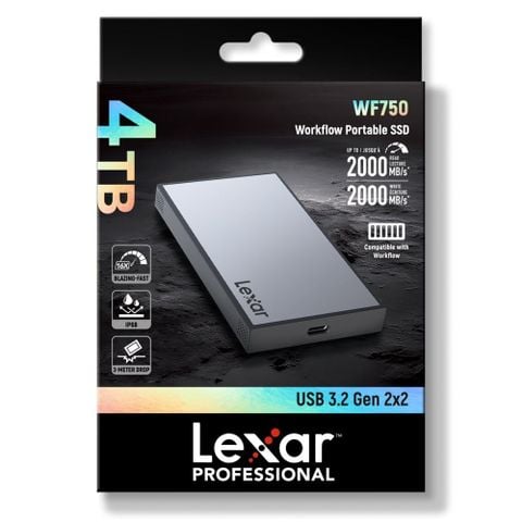 Ổ cứng di dộng SSD Lexar 4TB Professional Workflow