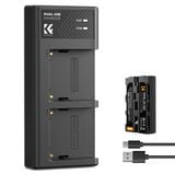 Bộ pin sạc K&F Concept NP-F550 2600mAh (KF28.0046)