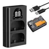 Bộ pin sạc máy ảnh K&F Concept LP-E6P 2400mAh (KF28.0093)