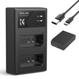 Bộ pin sạc máy ảnh K&F Concept LP-E10 1200mAh (KF28.0028)