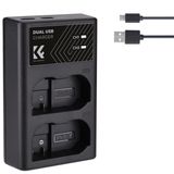 Bộ pin sạc máy ảnh K&F Concept EN-EL15  2100mAh (KF28.0012)