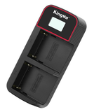 Pin Kingma for Sony NP-F550, 2200mAh và Sạc đôi Ver 3 Màn hình LCD for Sony NP-F550/F770/F970/FM500H