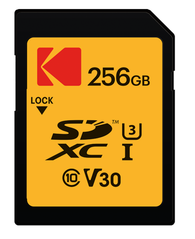 Thẻ nhớ SDXC Kodak V30 A1 256GB tốc độ đọc/ghi 100/85MB/s