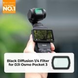 Kính lọc Filter K&F Concept Nano X Black Diffusion 1/4 For DJI Osmo Pocket 3