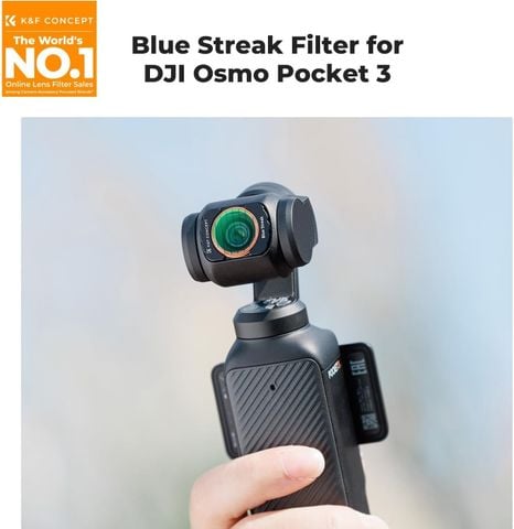 Kính lọc Filter K&F Concept Nano X Blue Streak For DJI Osmo Pocket 3