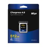 Thẻ nhớ máy ảnh Wise 512GB CFexpress 4.0 Type B - CFX4-B512