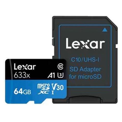 Thẻ nhớ MicroSD Lexar 64GB V30