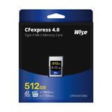 Thẻ nhớ máy ảnh Wise 512GB CFexpress 4.0 Type A - CFX4-A512M2