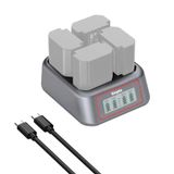 Bộ sạc nhanh 4 pin KingMa BM069 for Canon LP-E6 (New)