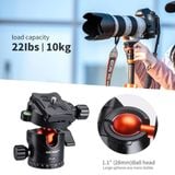 Chân máy chuyên nghiệp bằng sợi carbon K&F Concept KF09-093V2