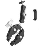 Kẹp kim loại COMAN DC2 có đầu bi xoay 360°, kẹp tay ma thuật có lỗ 1/4 3/8