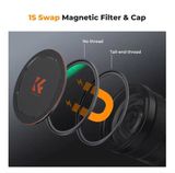 Kính lọc Filter K&F Concept Black Diffusion 1/4 MRC LENS CAP, 49-82mm