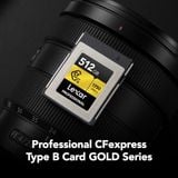 Thẻ nhớ Lexar Professional CFexpress Type B GOLD Series 512GB