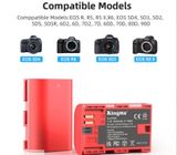Bộ Pin Sạc đôi Kingma for Canon LP-E6P, 2400mAh