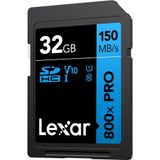 Thẻ nhớ SD Lexar Professional 800x PRO V10 32GB