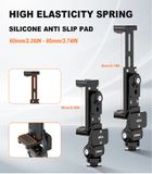 Giá đỡ điện thoại kim loại đa năng Coman EX390 có thể điều chỉnh 360°