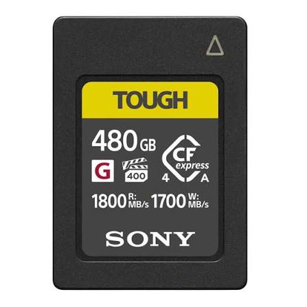 Thẻ nhớ Sony Tough G CFexpress Type A (CEA-G480T) 480GB 1800/1700MB/s