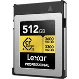 Thẻ nhớ Lexar Professional GOLD CFexpress 4.0 Type B 512GB