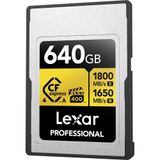 Thẻ nhớ Lexar Professional GOLD CFexpress 4.0 Type A  640GB