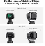 Kính lọc Filter K&F Concept Nano X Black Diffusion 1/8 For DJI Osmo Pocket 3, Tặng tấm dán màn hình