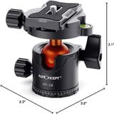 Đầu ball K&F Concept BH-28L ( KF31.023v3 )