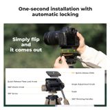 Chân máy ảnh Tripod K&F Concept S255A3+BV01 (KF09.155)