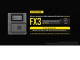 Sạc pin đơn qua USB C cho Fujifilm NP-W235 Nitecore - FX3