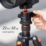 Chân máy ảnh kim loại di động K&F Concept KF09.080V1 (K234A1+BH-28L)