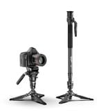 Chân máy ảnh đơn sợi carbon COMAN M1 Pro 1645mm tháo lắp nhanh Khóa chân chịu tải 20kg