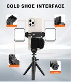 Giá đỡ điện thoại kim loại đa năng Coman EX390 có thể điều chỉnh 360°