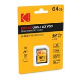 Thẻ nhớ SDXC Kodak 64GB V30 90MB/s