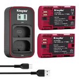 Pin Sạc Kingma for Canon LP-E6NH 2400mAh , sạc BM-058 ver 3