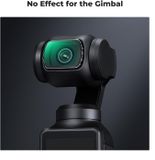 Kính lọc Filter K&F Concept Nano X Black Diffusion 1/8 For DJI Osmo Pocket 3, Tặng tấm dán màn hình