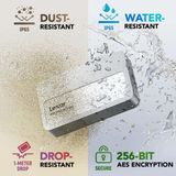 Ổ cứng di động SSD Lexar Professional Go with Hub