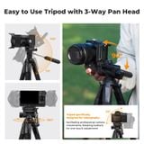 Chân máy ảnh Tripod K&F Concept S255A3+BV01 (KF09.156)