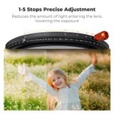 Filter Kính lọc K&F Concept 3 in 1 Nano X ND2-32 & CPL & Black Diffusion 1/4, 37-82mm