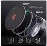 Kính lọc Filter K&F Concept Black Diffusion 1/4 MRC LENS CAP, 49-82mm