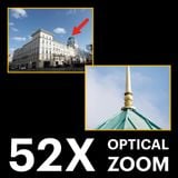 Máy ảnh Kodak Pixpro AZ528, Siêu Zoom 52x