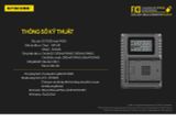 Sạc pin đơn qua USB C cho Fujifilm NP-W235 Nitecore - FX3