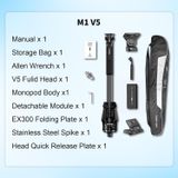 Chân máy ảnh Monopod COMAN M1V5, thao tác nhanh