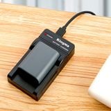 Sạc đơn Kingma for Canon NB-2L/ NB-2LH