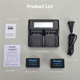 Pin Sạc Kingma cho Fujifilm NP-T125 1200mAh, Sạc nhanh BM021