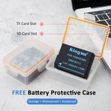 Pin Sạc Kingma Panasonic DMW-BLC12 1050mAh V4