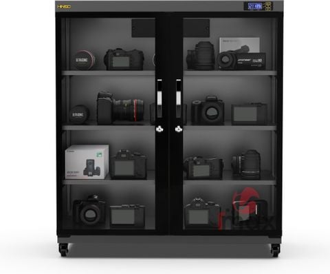 Tủ chống ẩm Hiniso AD-300S, 300 Lít có bánh xe