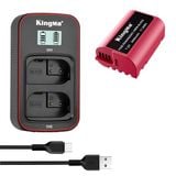 Pin Sạc Kingma Panasonic DMW-BLK22 2400mah V4