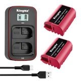 Pin Sạc Kingma Panasonic DMW-BLK22 2400mah V4