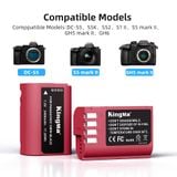 Pin Sạc Kingma Panasonic DMW-BLK22 2400mah V4